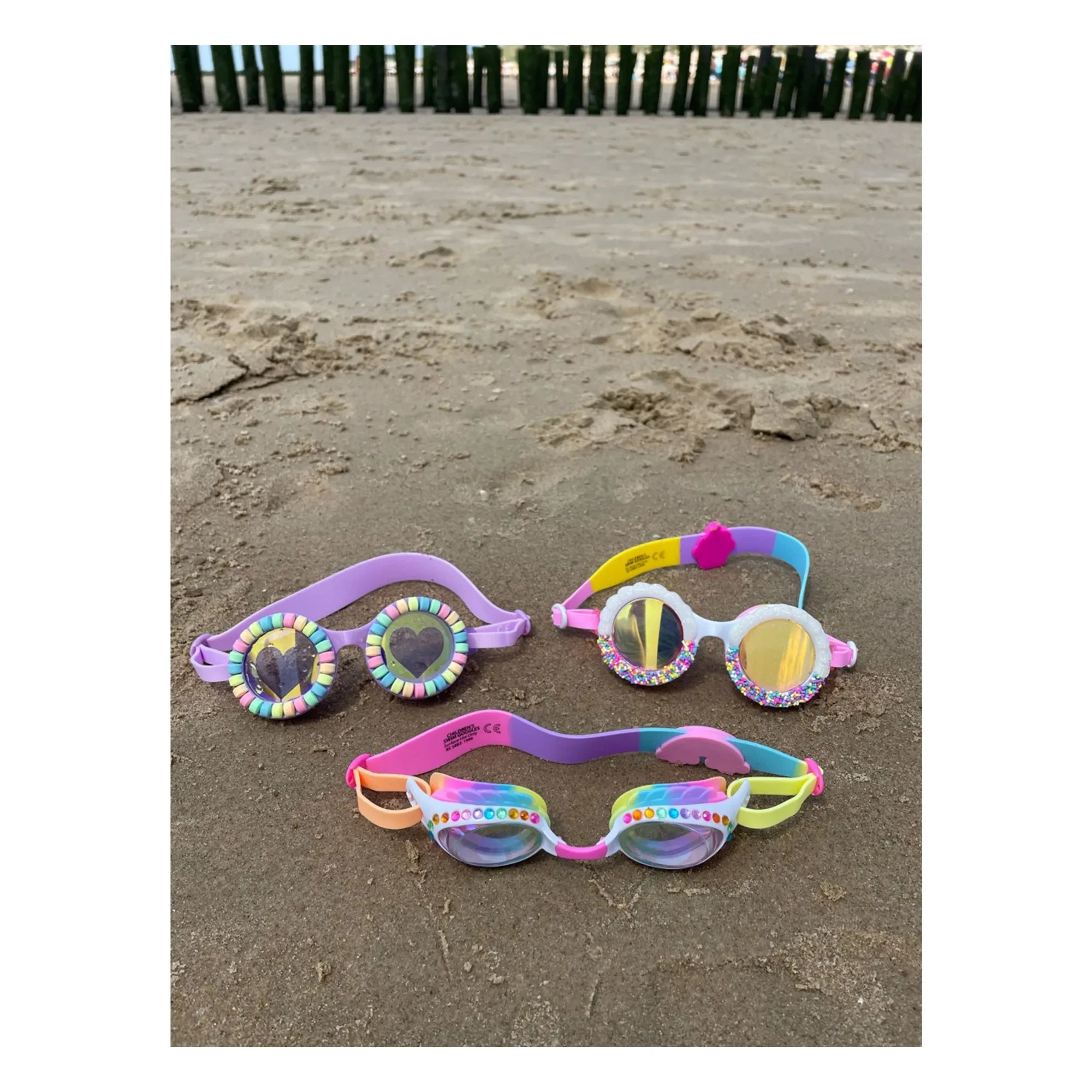 Bling2O - Gafas de natación Bake Off | Blanco