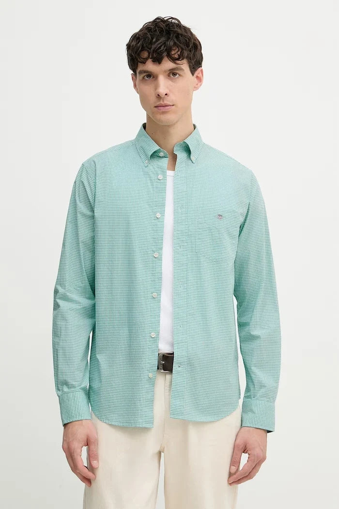 Camisa de algodón Gant para hombre