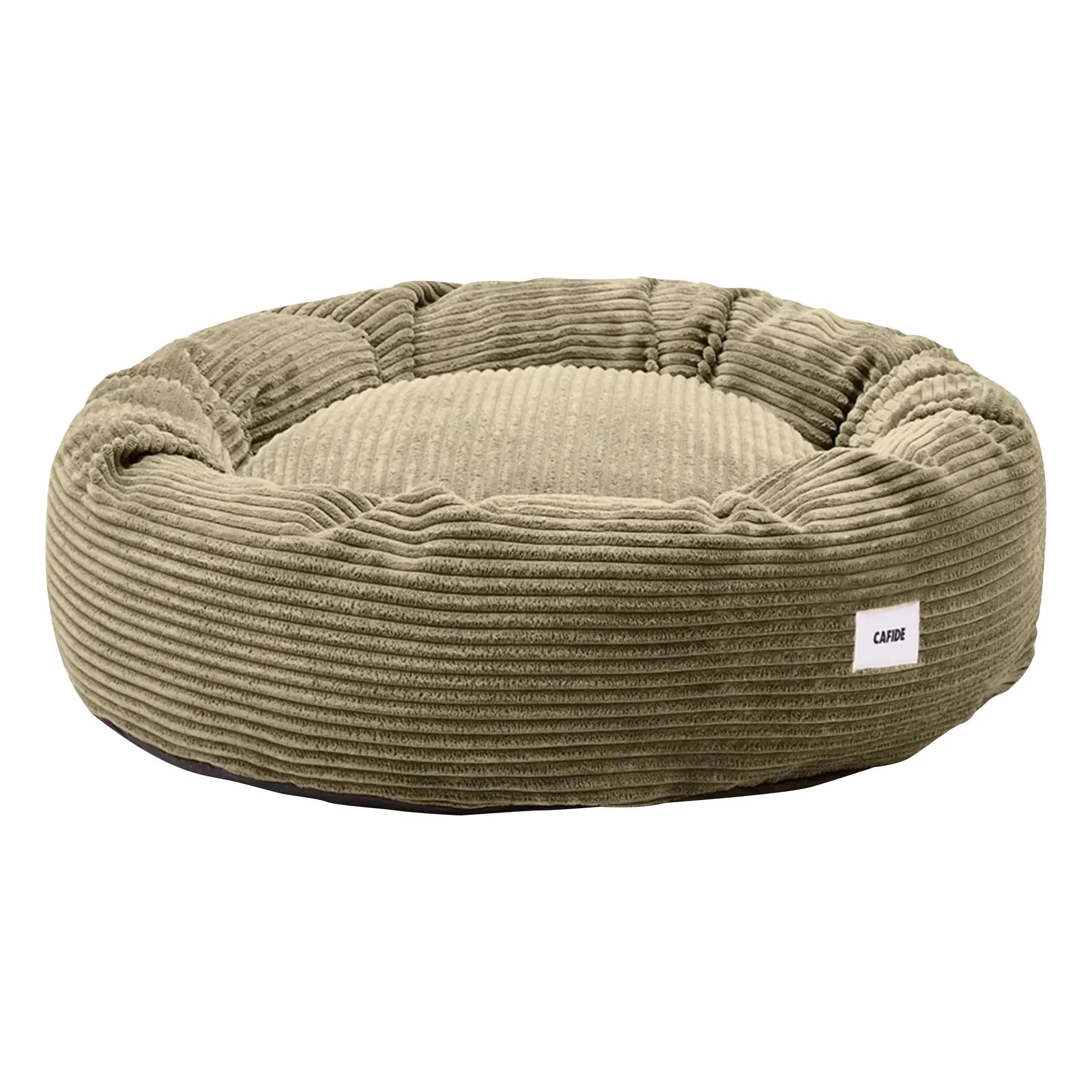 Cafide - Cama para perros Nuba de terciopelo | Verde