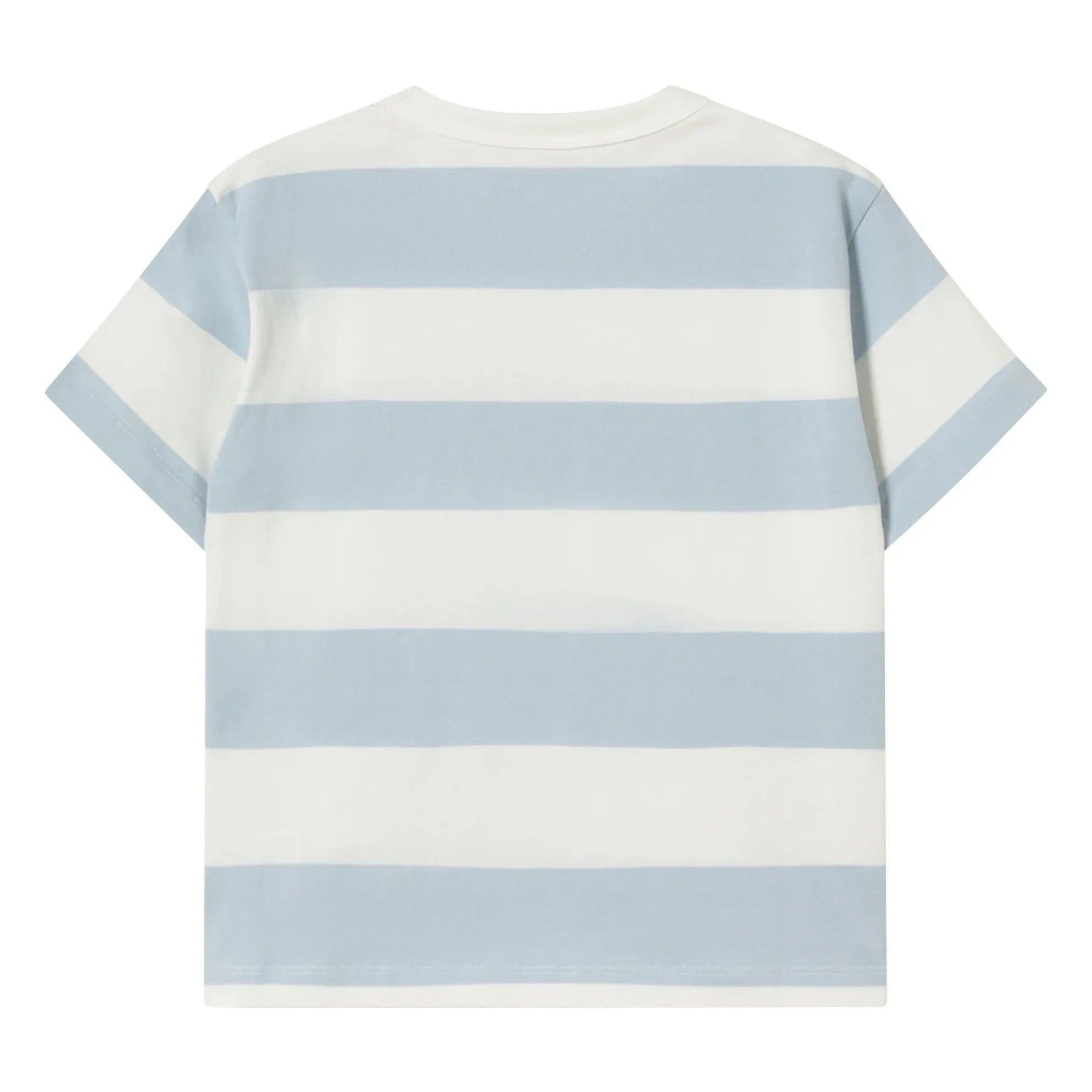 Tinycottons - Camiseta de rayas de algodón orgánico | Azul