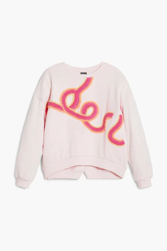 Sudadera Desigual de Algodón para Niños