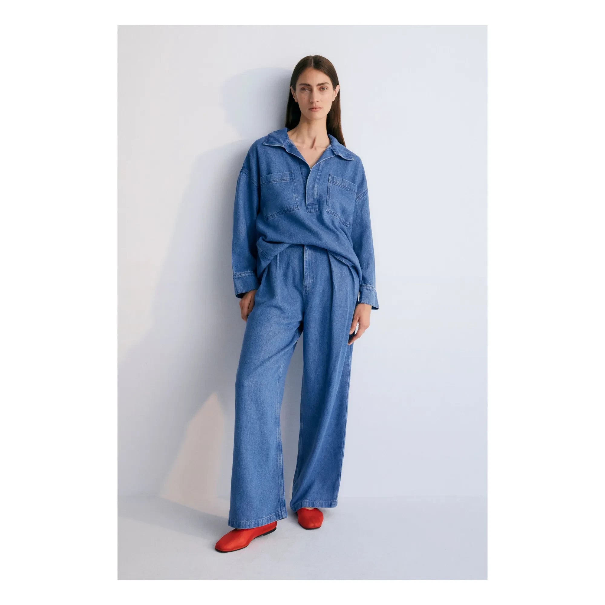 the new society - Jean Micenas - Colección de mujer | Azul medio
