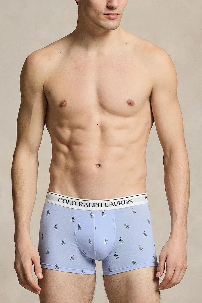 Bóxer de algodón elastano para hombre Polo Ralph Lauren, pack de 3