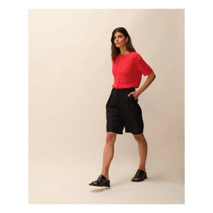 Nitah - Pantalón corto Myriam Bermuda | Negro