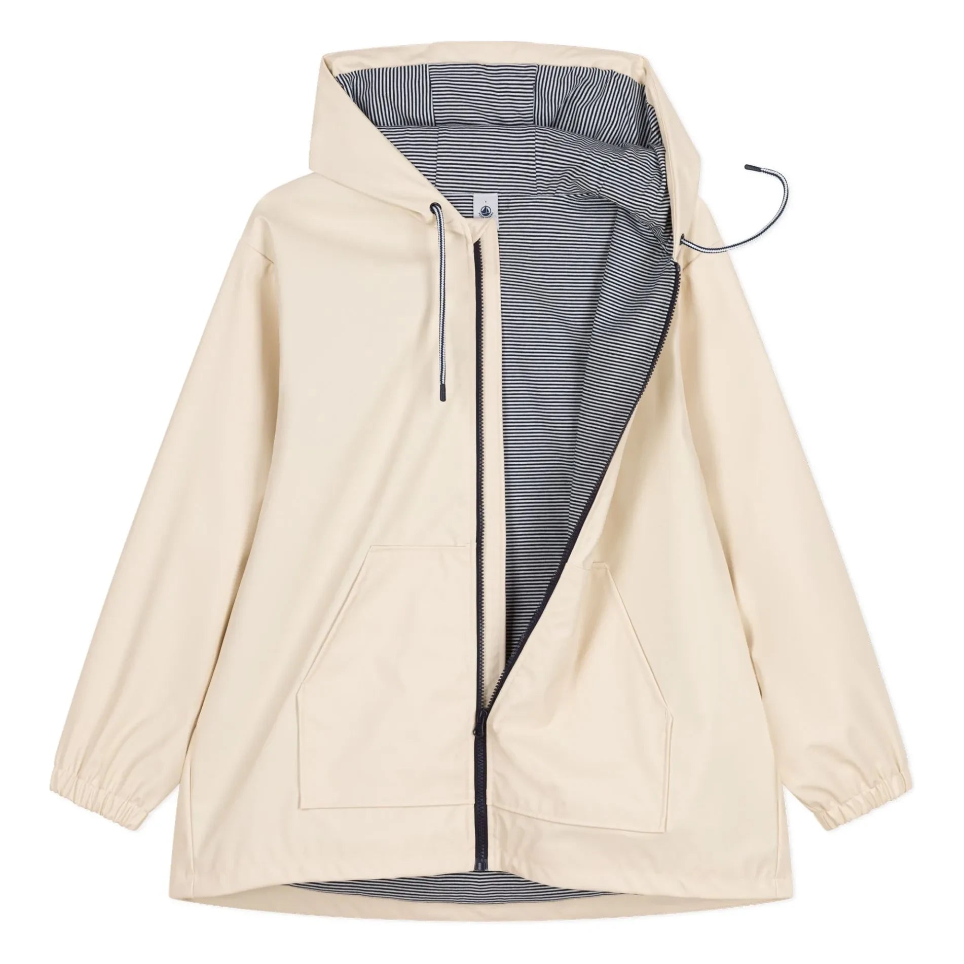 Petit Bateau - Abrigo encerado Taxine | Crudo