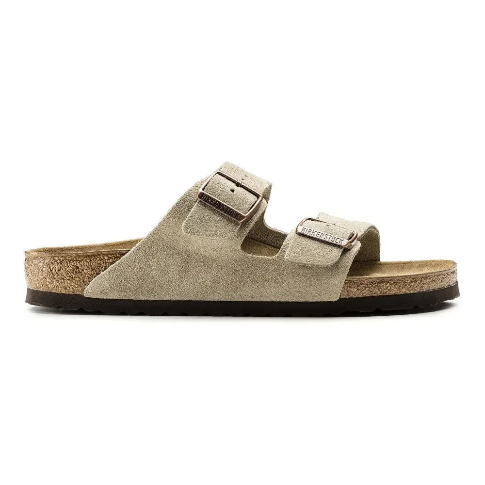 BIRKENSTOCK - Sandalias de ante Arizona | Marrón topo