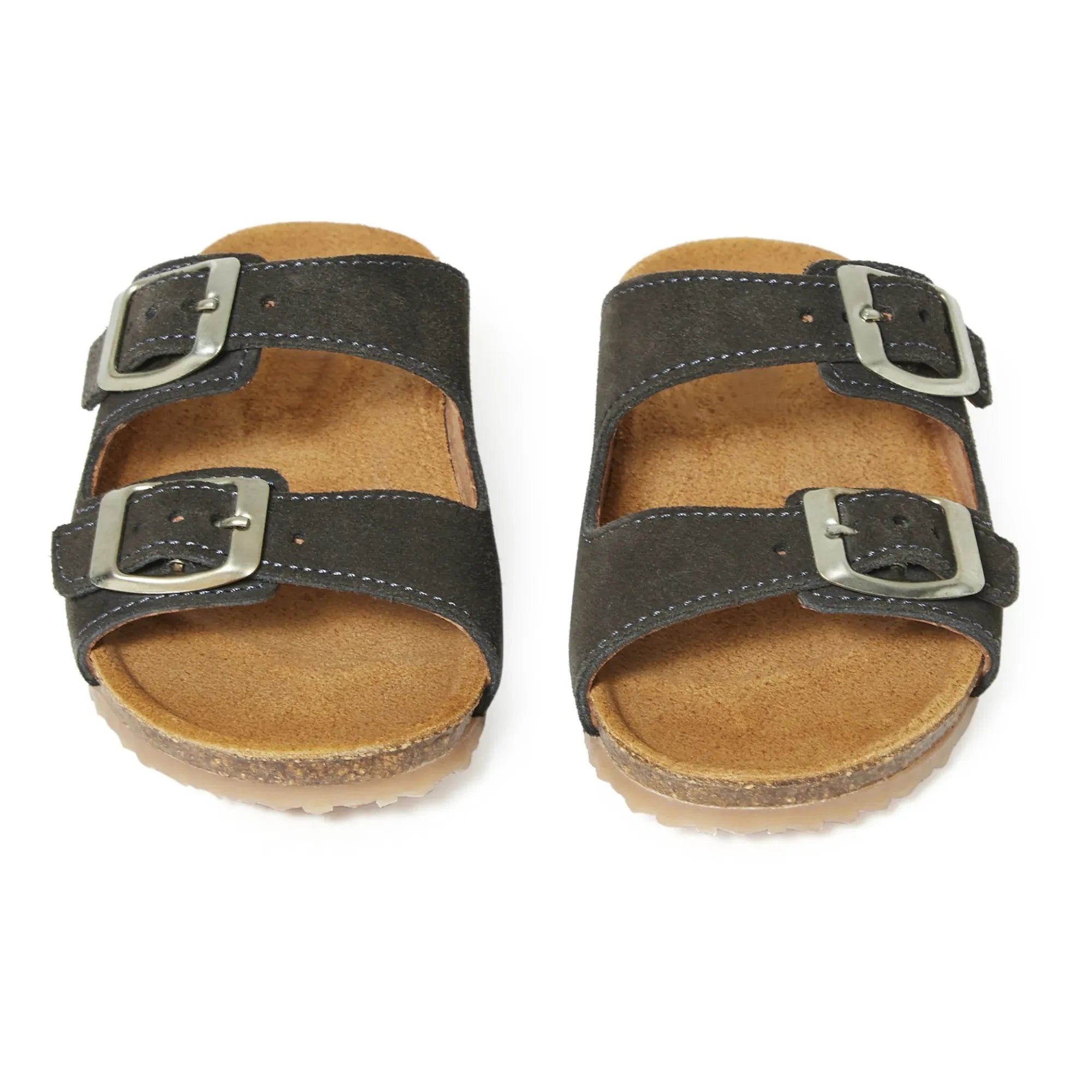 Pèpè - Two Con Me - Sandalias de dos hebillas | Gris carbón