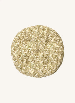 Madam Stoltz - Cojín de silla estampado | Caramelo