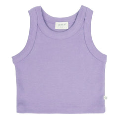 Jenest - Camiseta de tirantes Bonnie de algodón orgánico | Lavanda