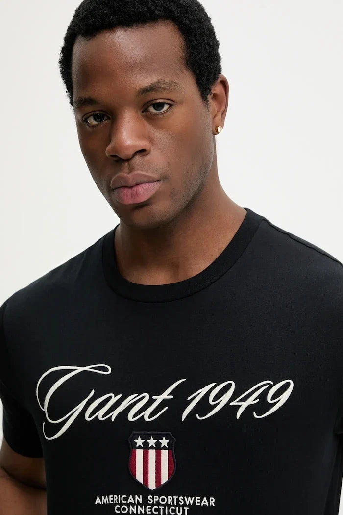 Camiseta de algodón Gant