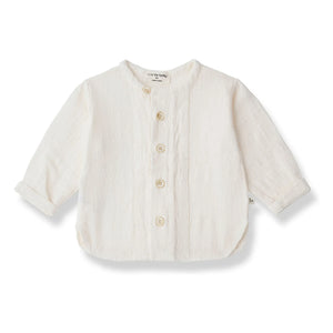 1+ en la familia - Kurta Pubol Muselina | Blanco