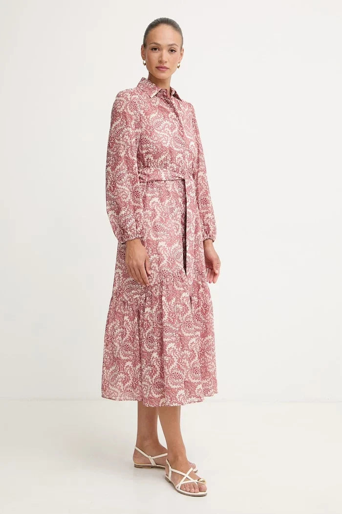 Vestido de verano de algodón Weekend Max Mara OBOLI