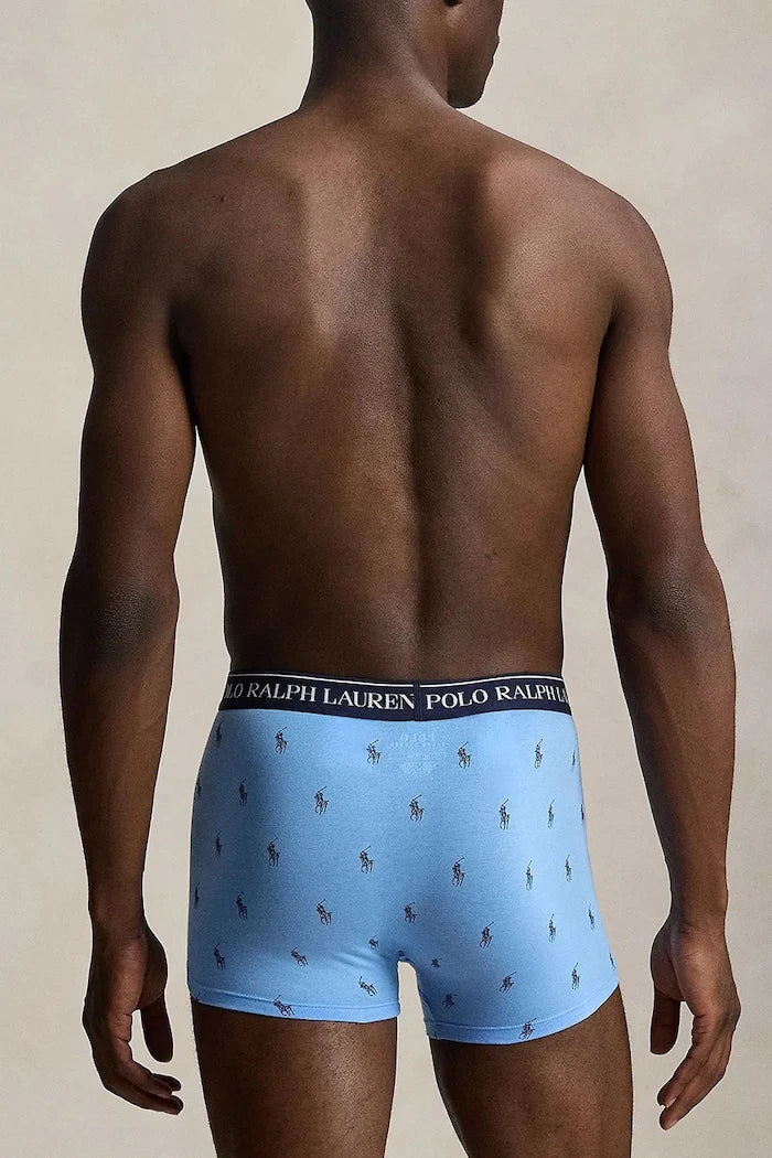 Bóxer de algodón elastano para hombre Polo Ralph Lauren, pack de 3