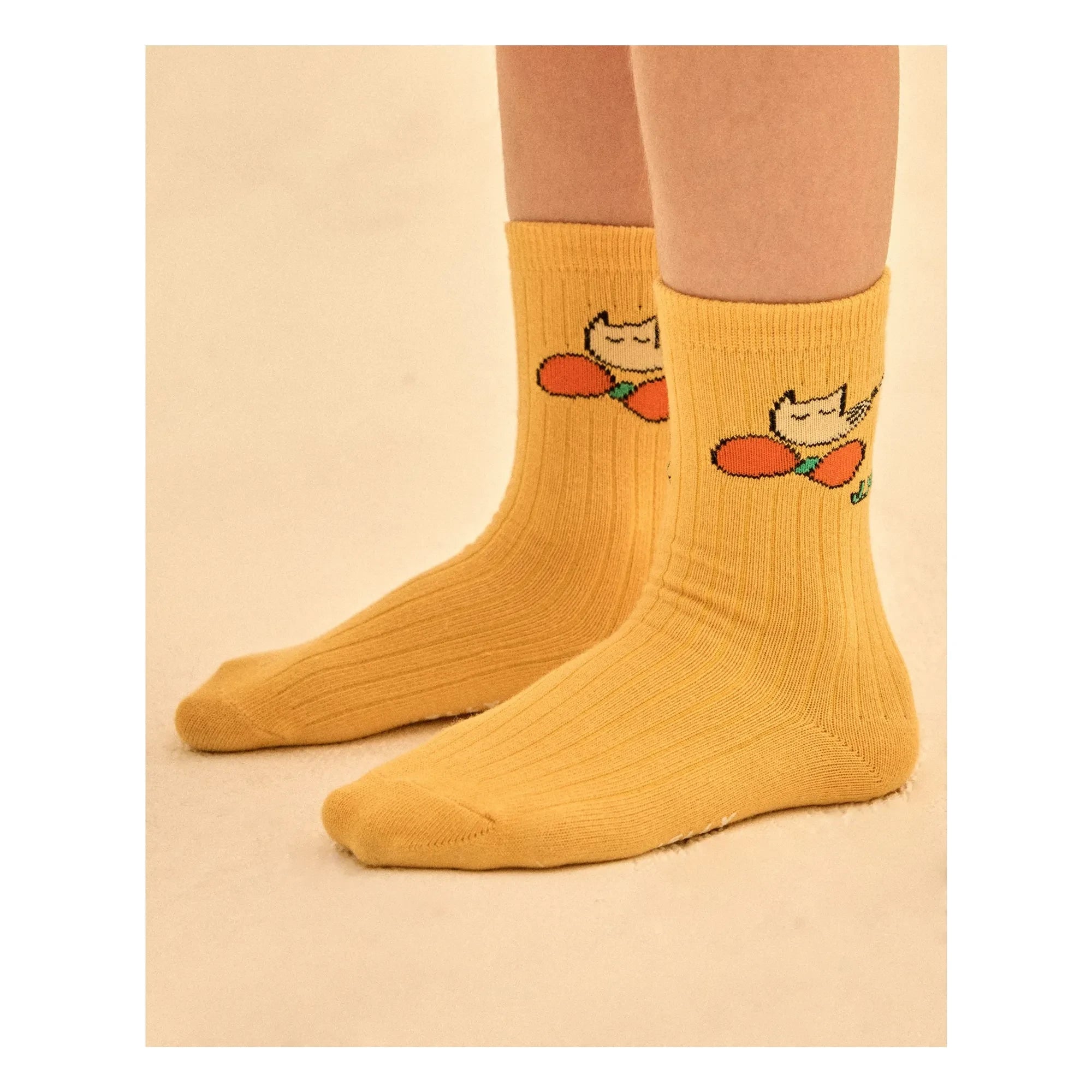 Jelly Mallow - Set de 2 pares de calcetines Brocoli | Rojo
