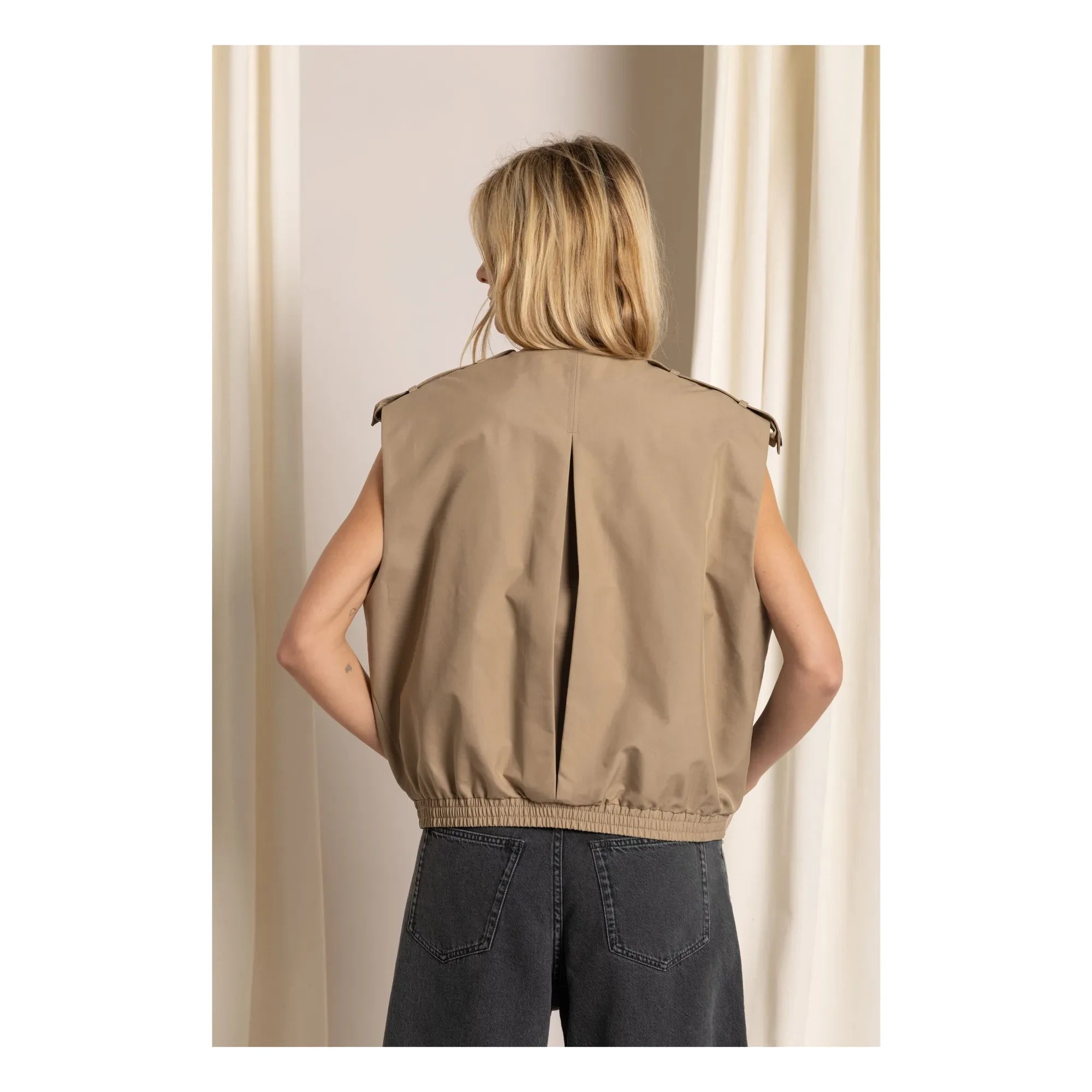 Smallable Woman - Savannah Chaleco sin Mangas | Beige