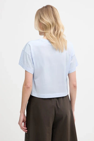 Camiseta de mujer de algodón MM by Max Mara FUNALE