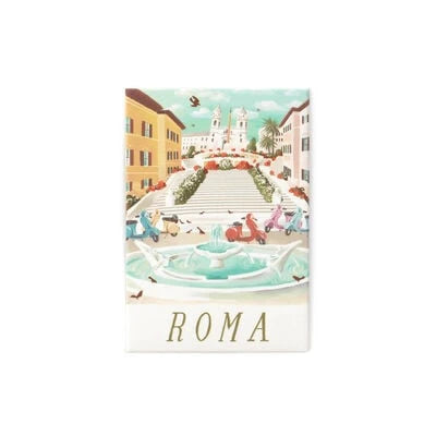 Legami - Imán Ilustrado de Roma - Colección de Ciudades del Mundo