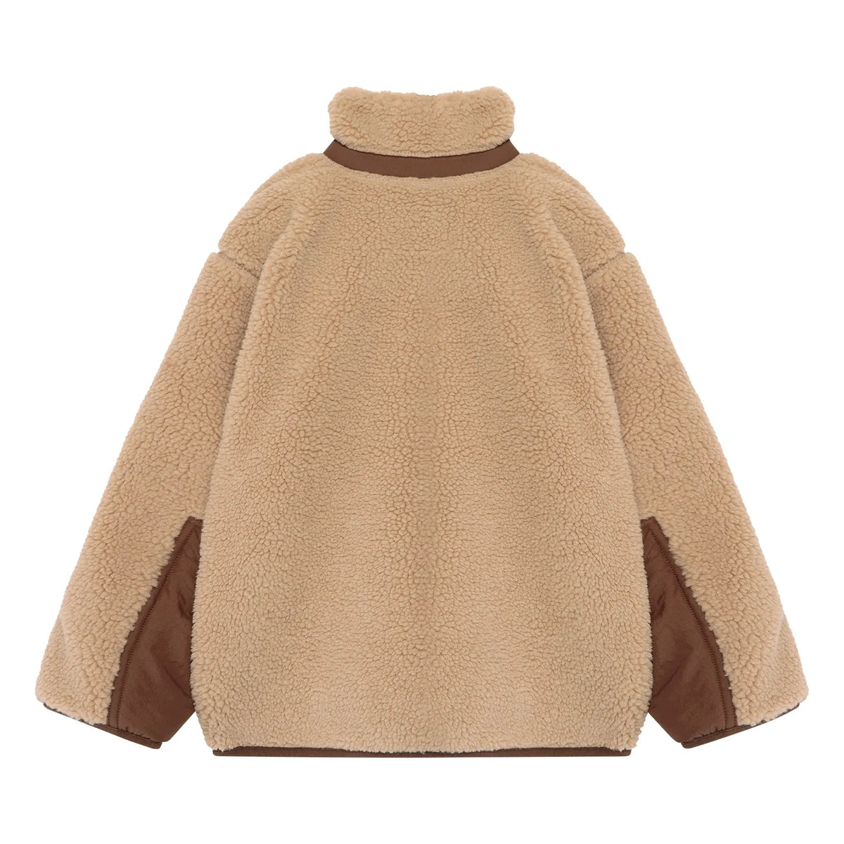 True Artist - Chaqueta Sherpa Reversible N°3 | Marrón