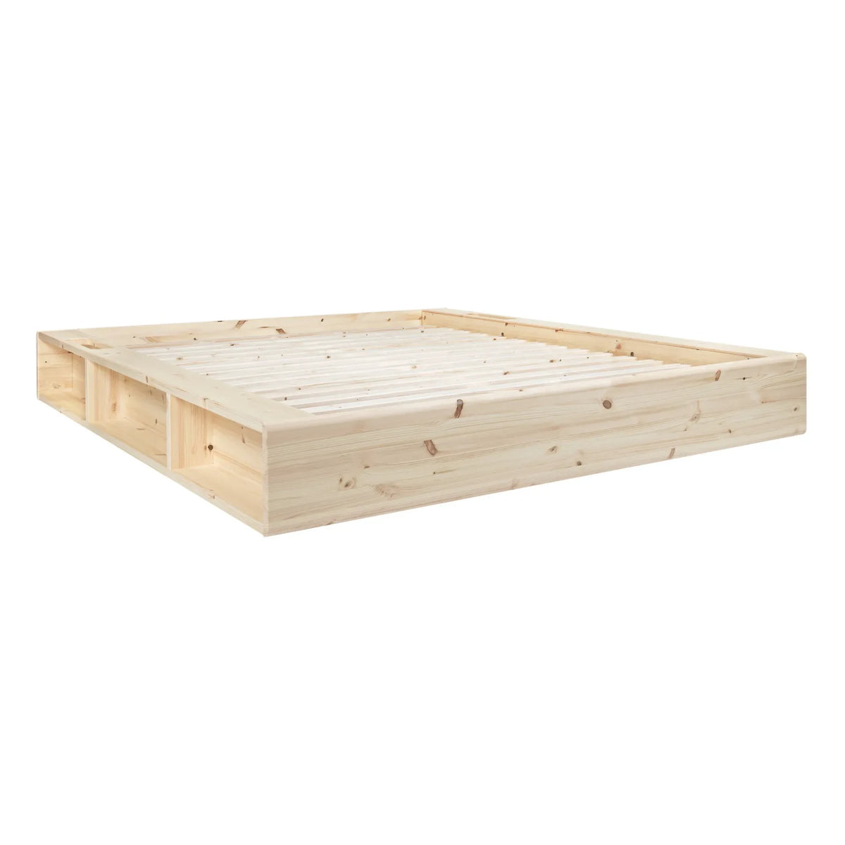 Karup Design - Cama Ziggy con almacenaje oculto | Madera clara