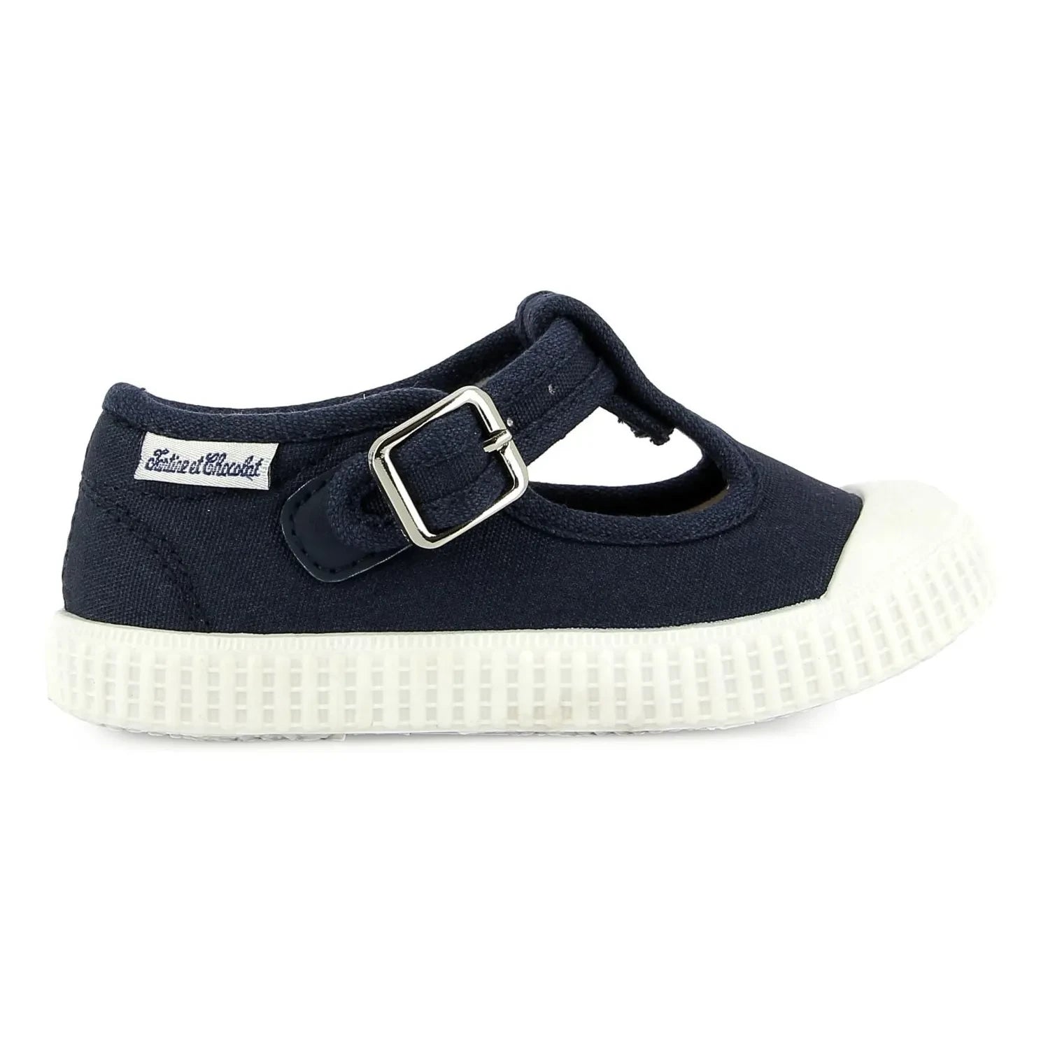 Tartine et Chocolat - Zapatillas de lona para bebé | Azul marino