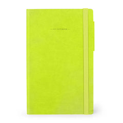 Legami - Defter ile Blank Pages ve Monochrome Yumuşak Kılıf - Chartreuse - My Defter