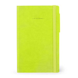 Legami - Defter ile Blank Pages ve Monochrome Yumuşak Kılıf - Chartreuse - My Defter