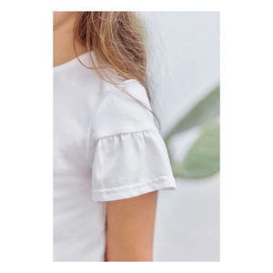 Tartine et Chocolat - Camiseta Estrella de Mar Perla | Blanco