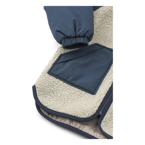 Liewood - Runa Geri Dönüştürülmüş Elyaf Sherpa Ceket | Lacivert