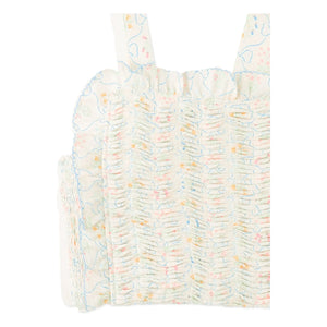 Gingersnaps - Top Martina Smocked | Crudo