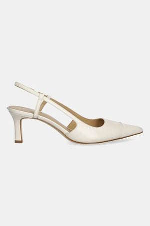 MICHAEL Michael Kors Alora Toe Cap Mid Sling Zapatos de Piel de Tacón Fino