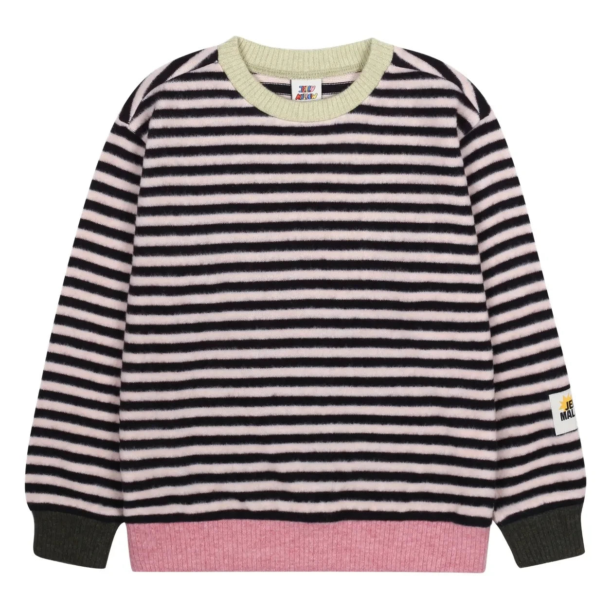 Jelly Mallow - Jersey a rayas | Crema