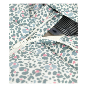 Petit Bateau - Chaqueta acolchada con estampado floral | Crudo