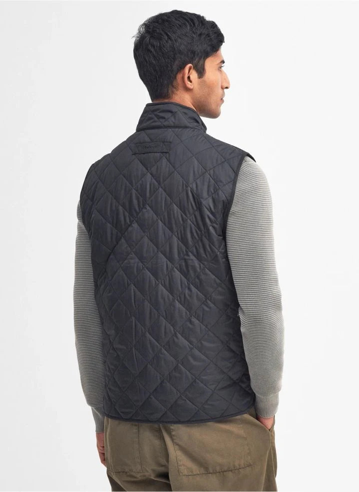 Barbour - Yeni Lowerdale Kapitone Kolsuz Ceket | Lacivert