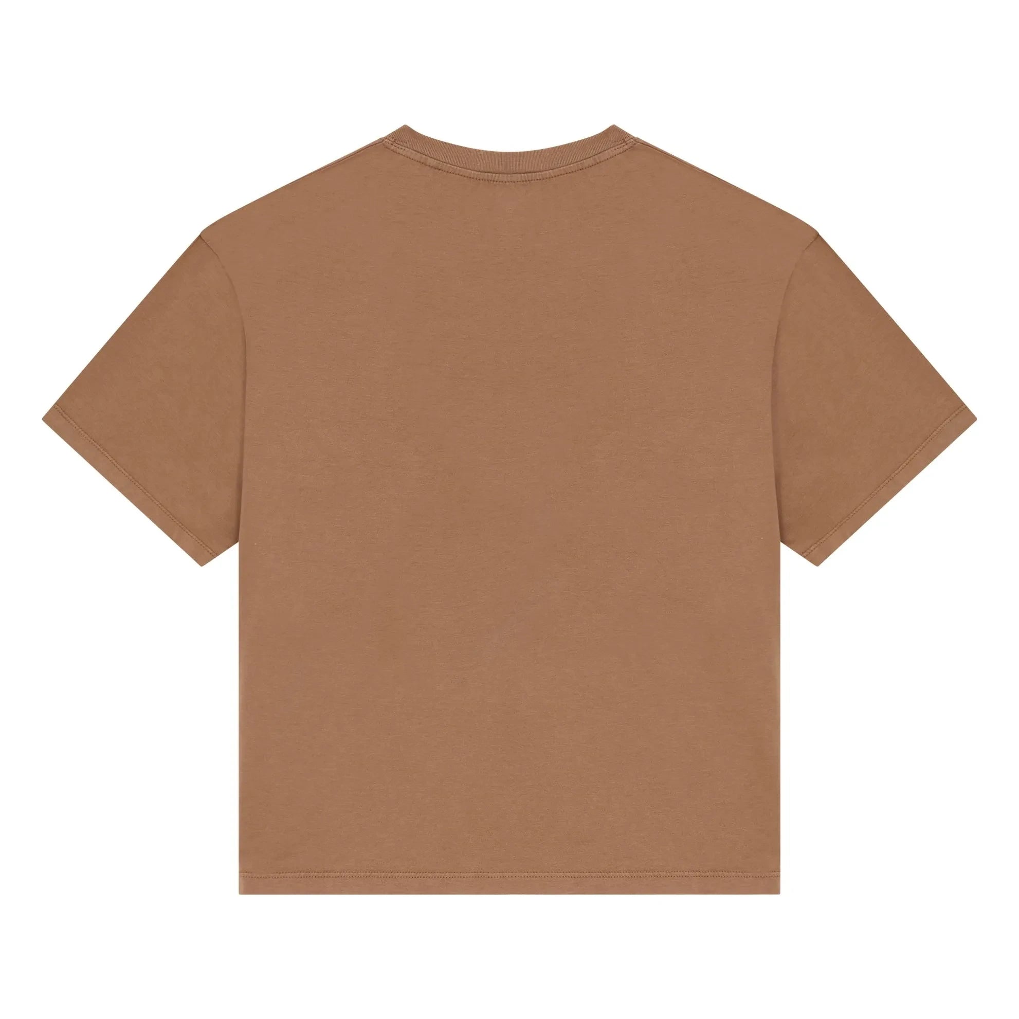 Finger in the nose - Camiseta de algodón orgánico Taylor | Marrón helado