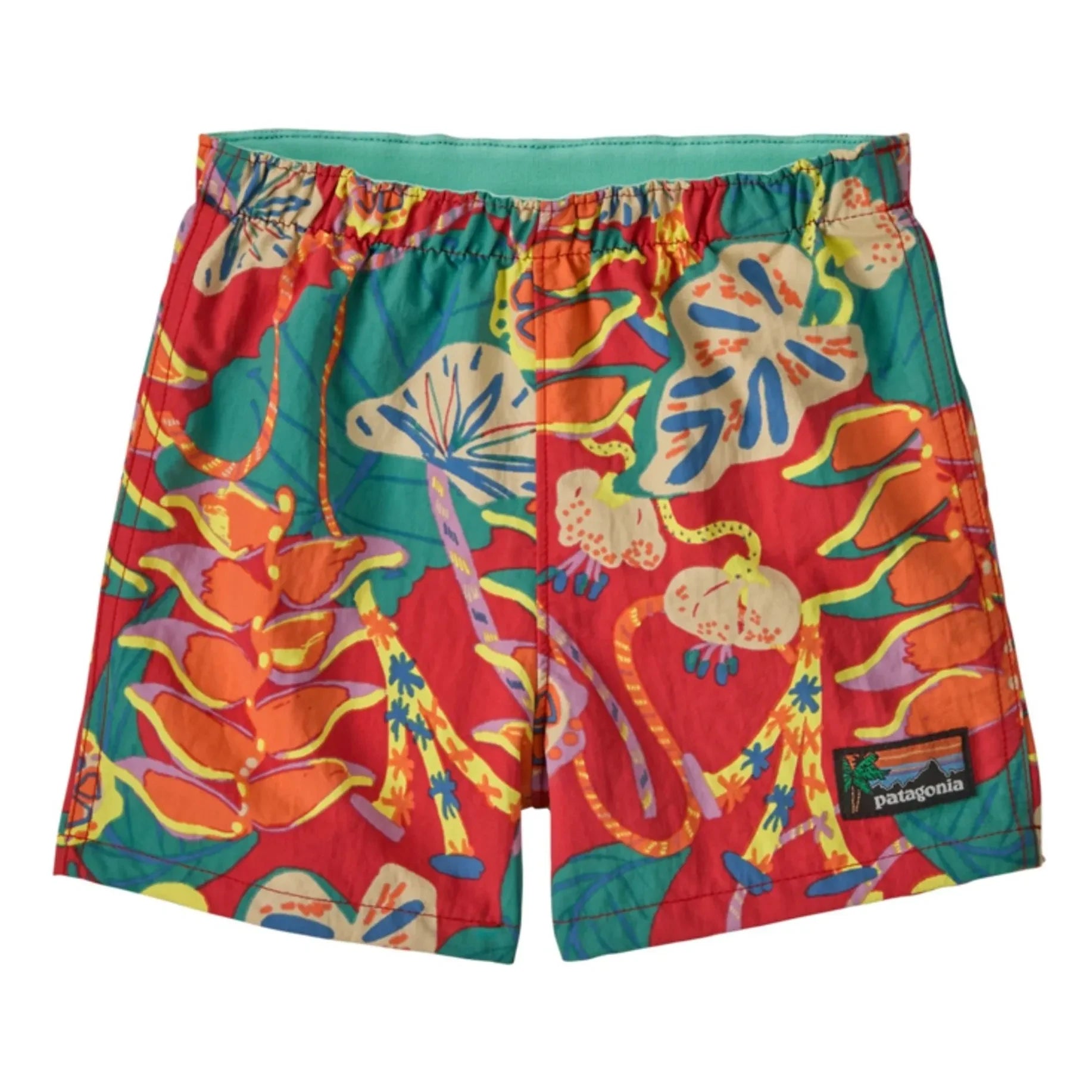 Patagonia - Bañador de fibra reciclada Baggies Tropiclimb | Azul pavo real