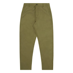 Universal Works - Pantalones chinos militares de fibra reciclada | Verde oliva