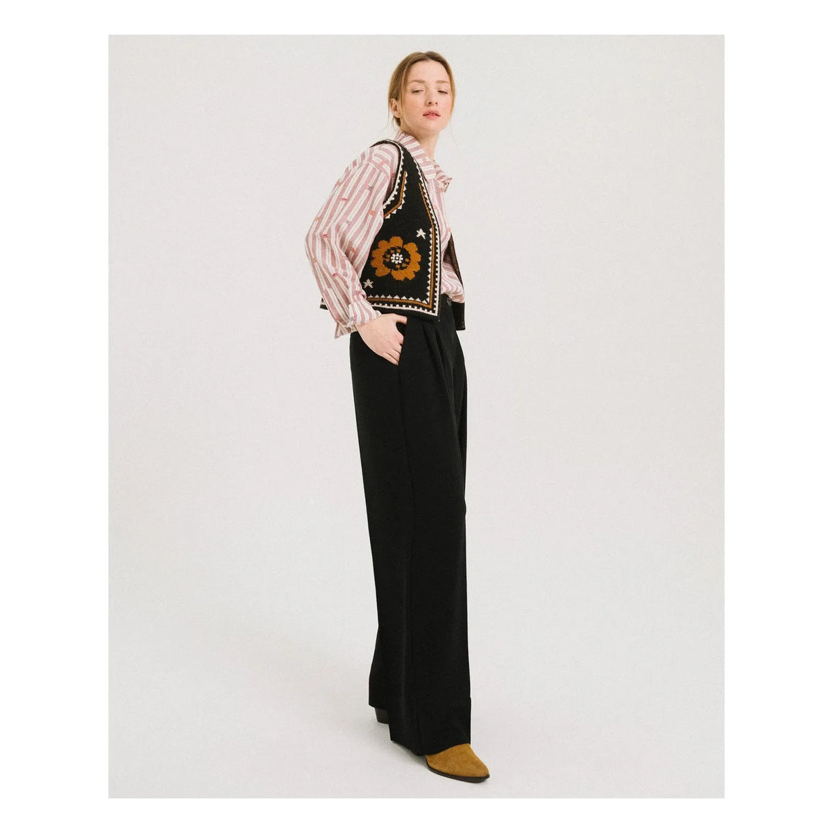 Tinsels - Chaleco sin mangas | Negro