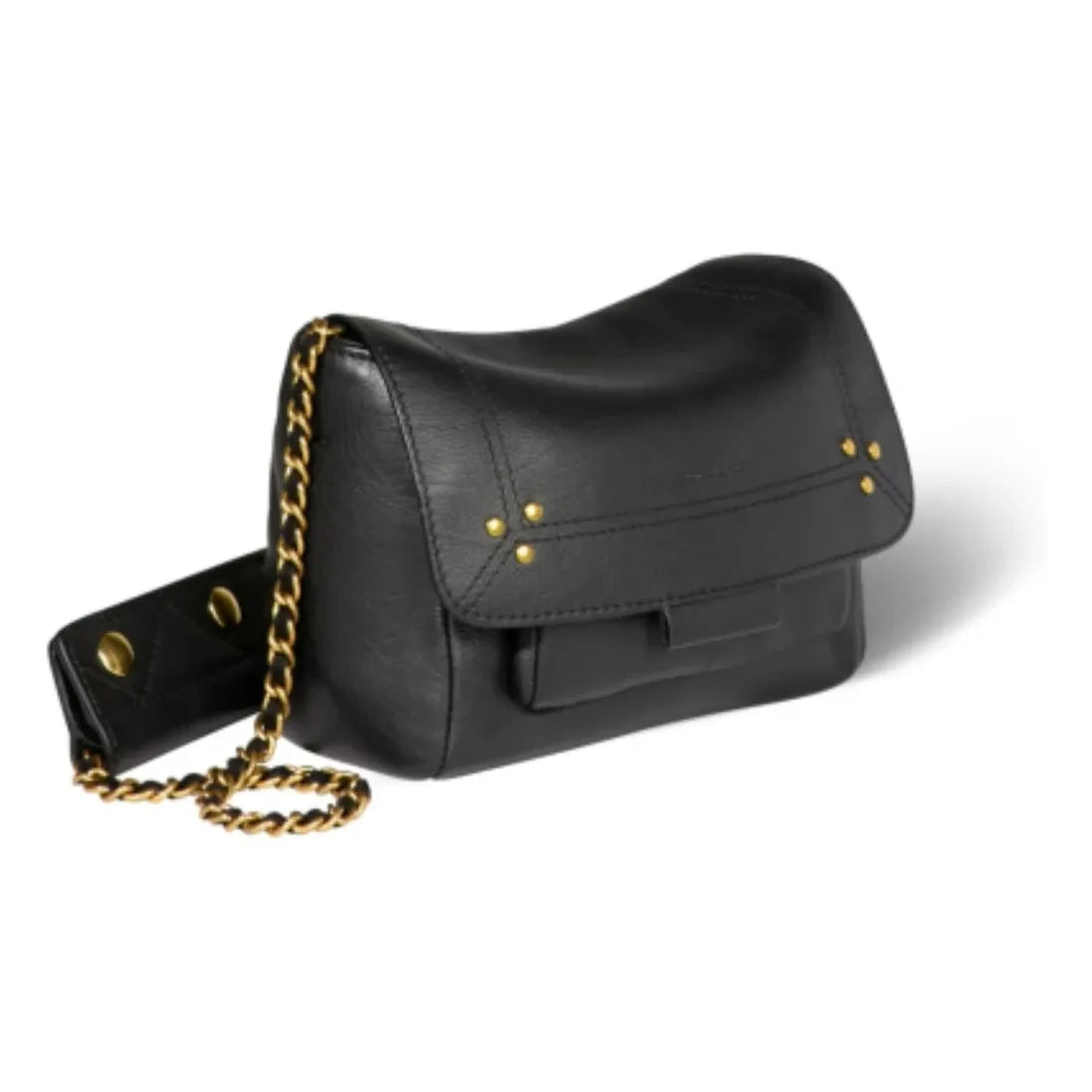 Jérôme Dreyfuss - Bolso Lulu S Piel de Becerro | Negro