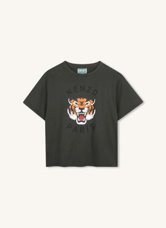 Kenzo - Kenzo Paris Tigre Camiseta | Gris carbón