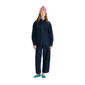 Bobo Choses - Camisa de algodón orgánico Swamp Whirl | Azul marino