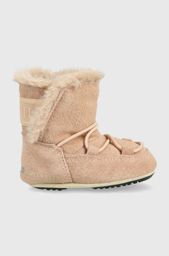 Moon Boot Crib Botas de Nieve de Ante para Niños