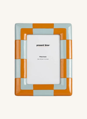 Present Time - Marco Foto Frame | Naranja