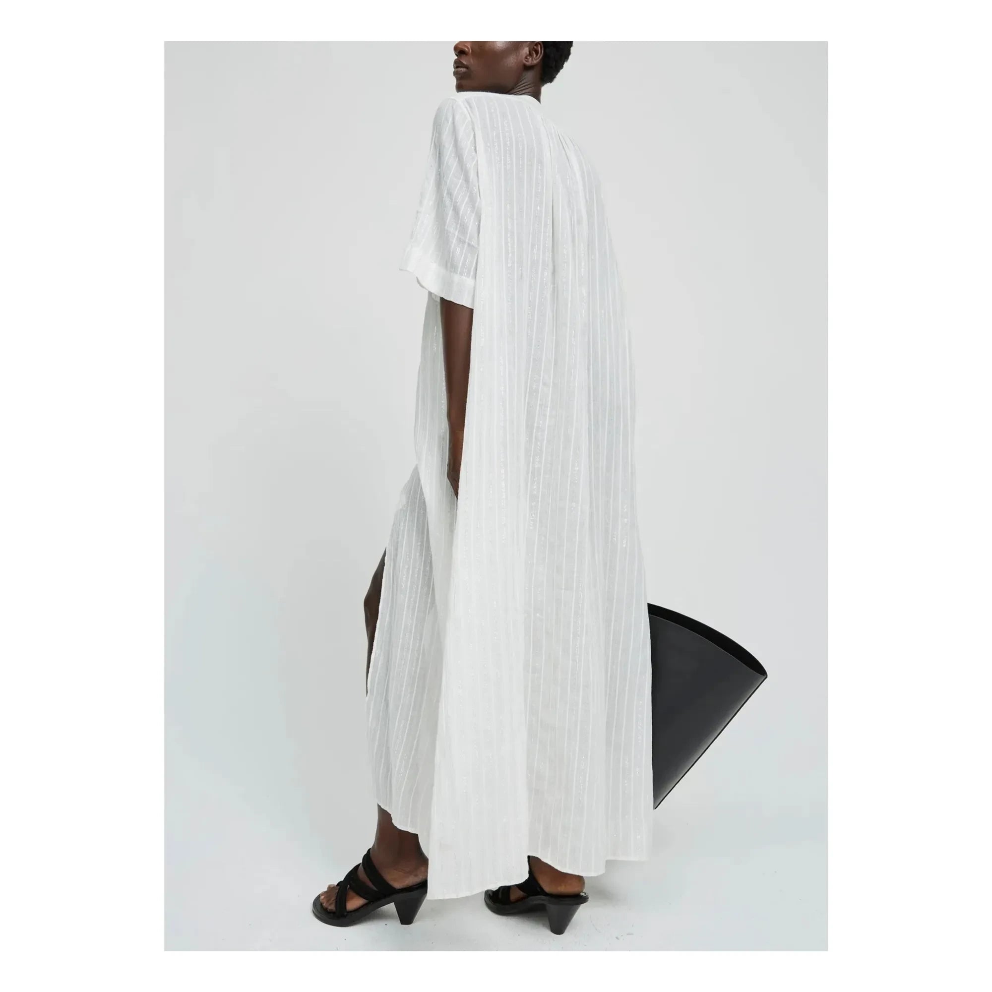 Laurence Bras - Vestido Magrita de Algodón | Blanco