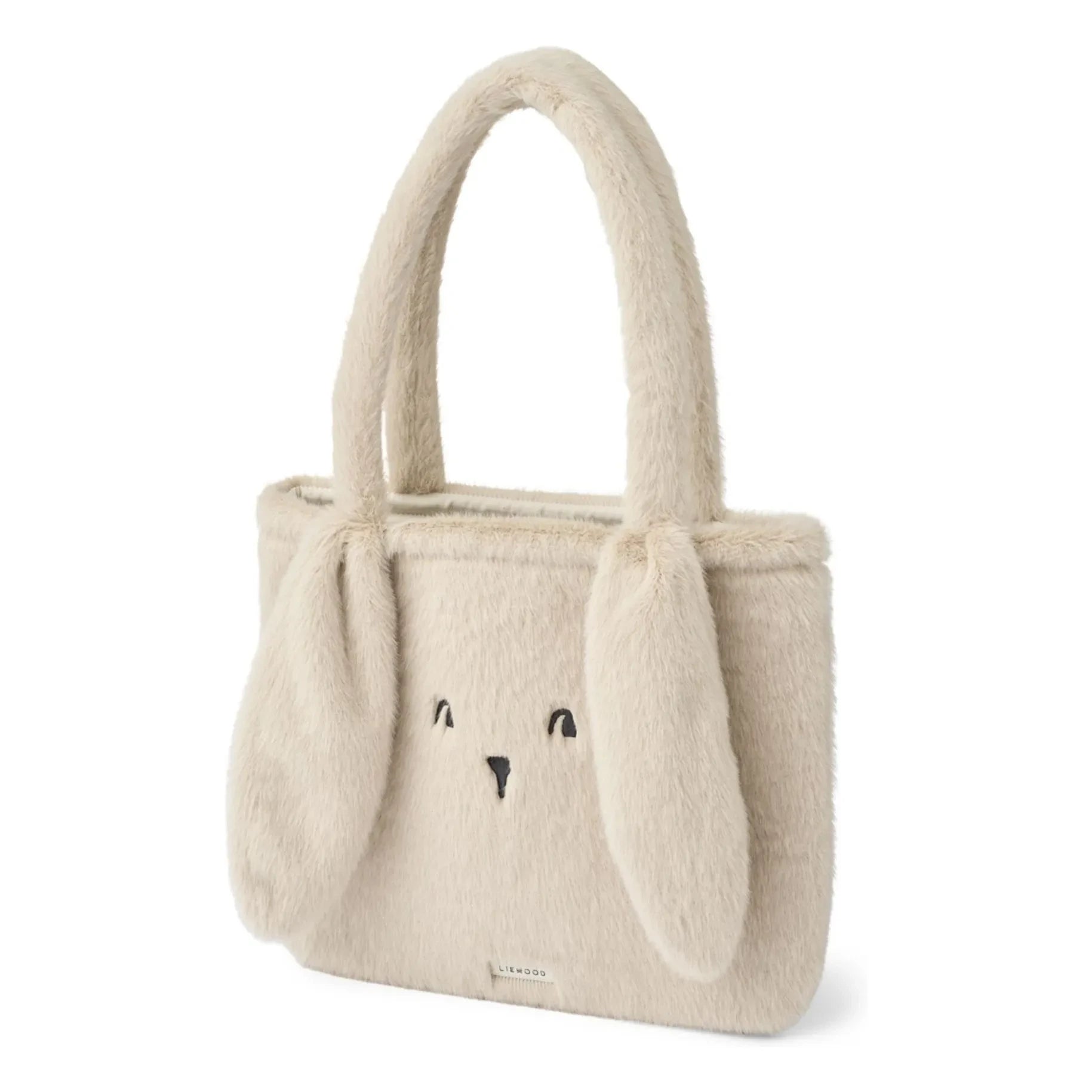 Liewood - Bolso tote Lexi de conejo de algodón orgánico | Gris claro
