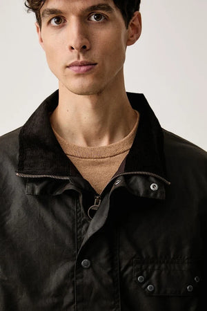 Chaqueta Barbour encerada de hombre