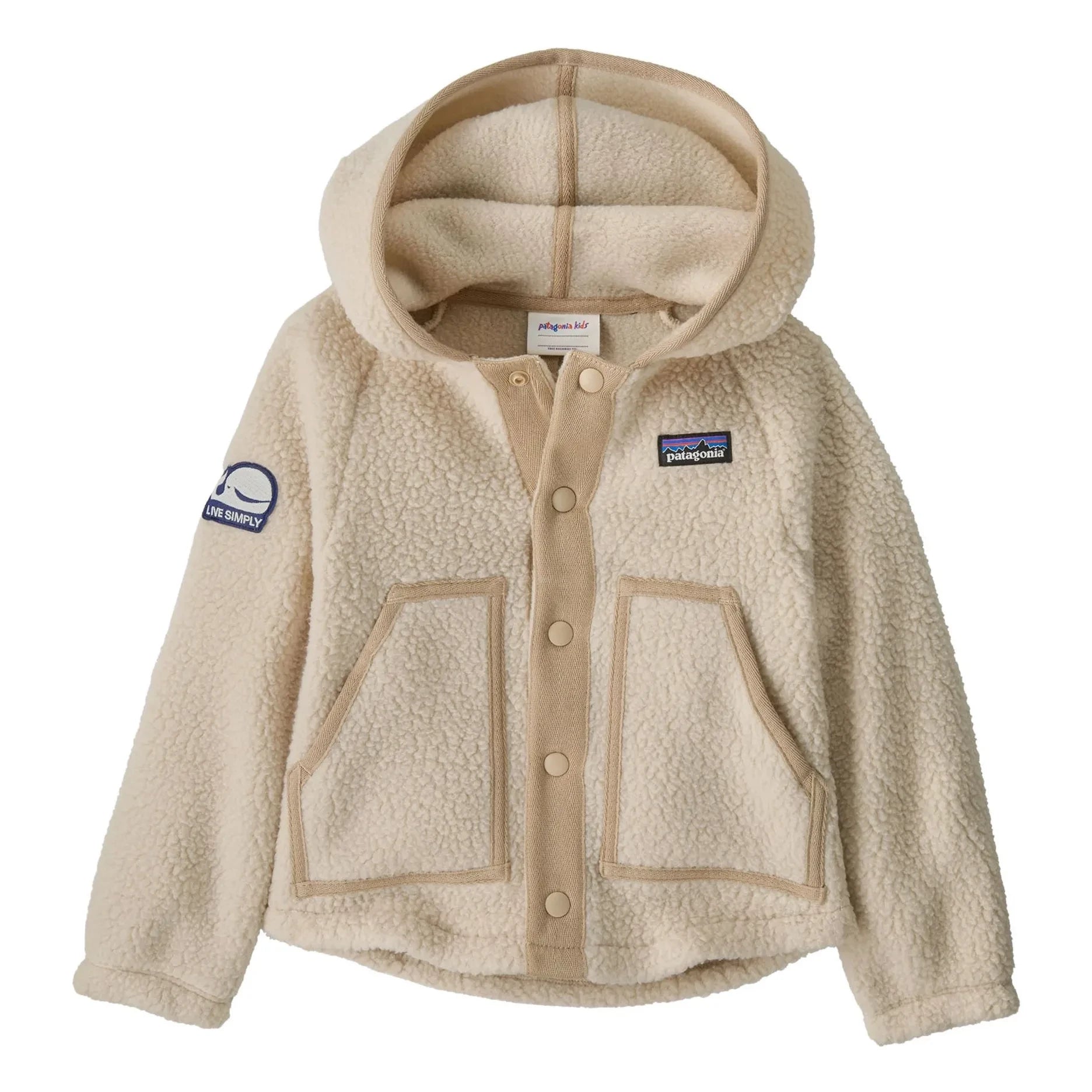 Patagonia - Chaqueta de fibra reciclada Retro Pile | Beige