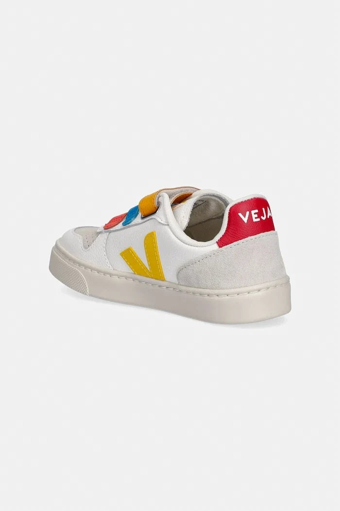 Zapatillas deportivas de cuero Veja Small V-10 para niños