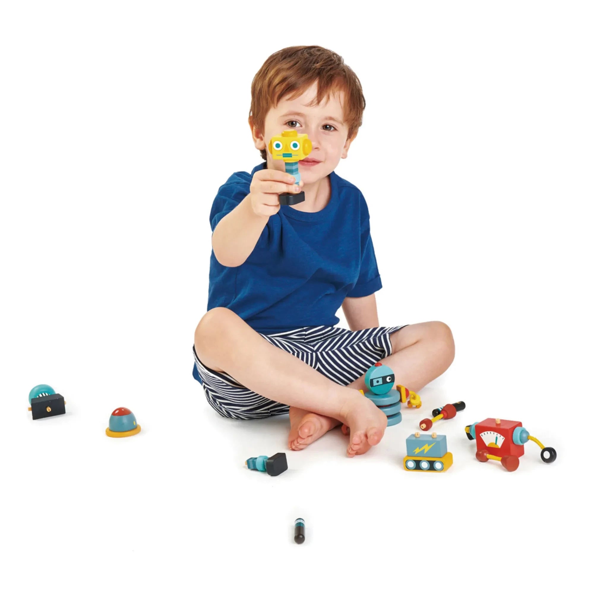 Tender Leaf Toys - Set de construcción Robot