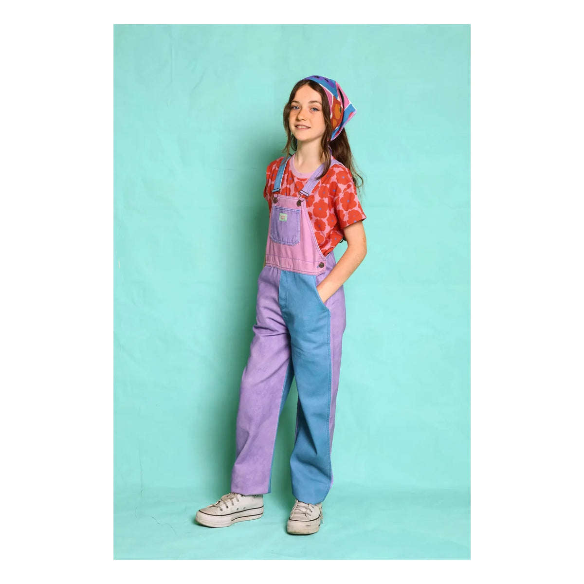Favorite People - Mono sin mangas con bloques de color Margherita | Morado