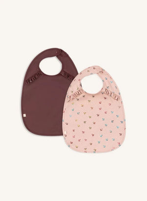 Konges Sløjd - Cherry Glitter Önlükler - 2'li Set | Pembe